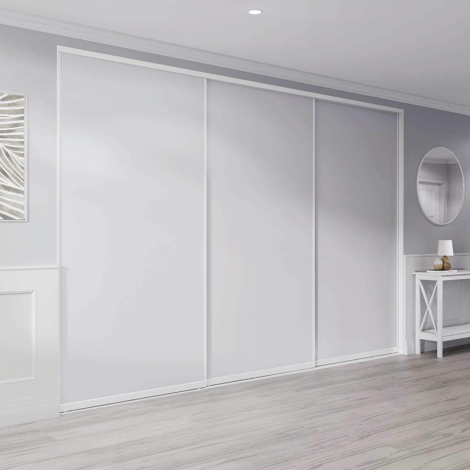 Narrow Colonial Wardrobe Doors Raw and Unprimed