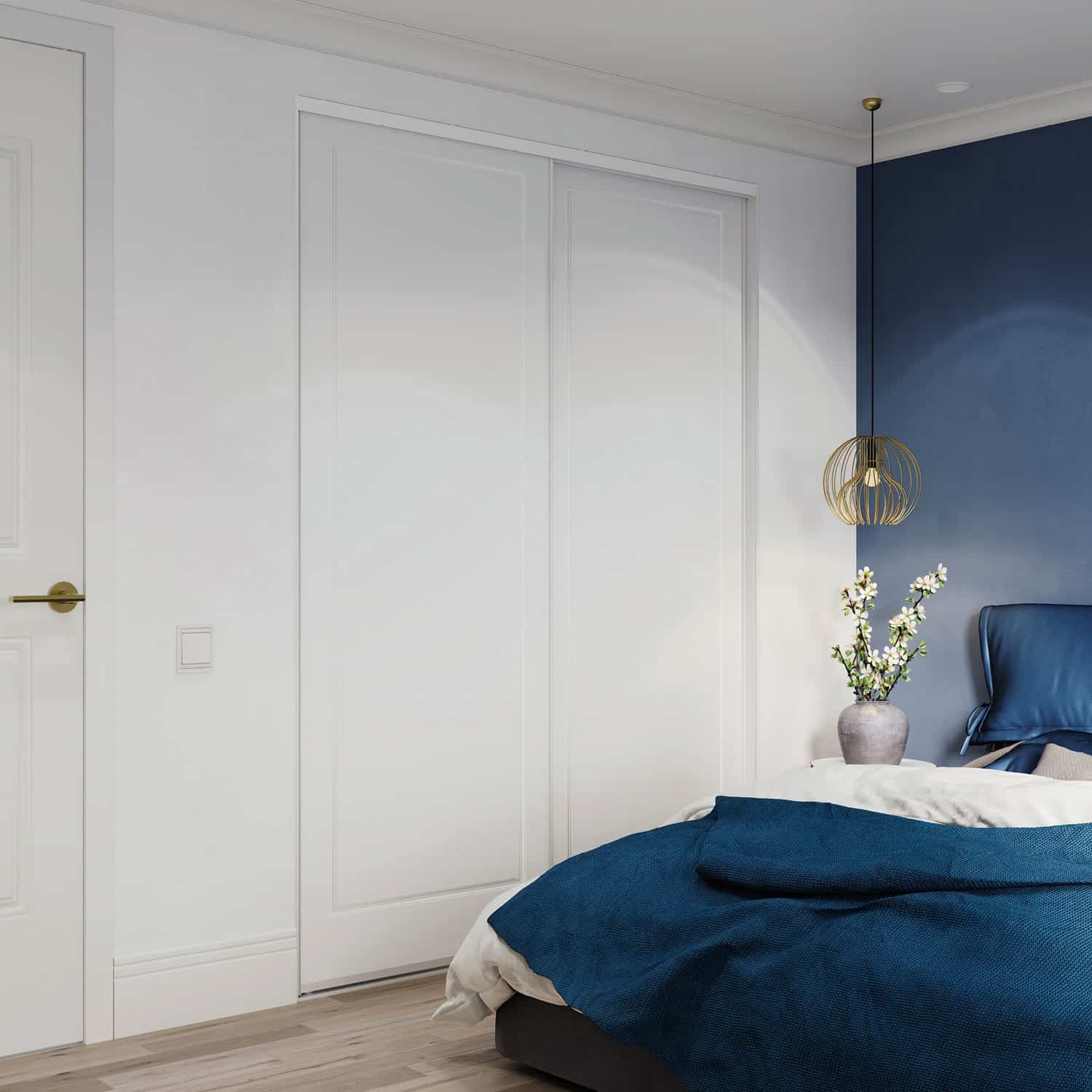 Ascot Colonial Wardrobe Doors Raw & Unprimed