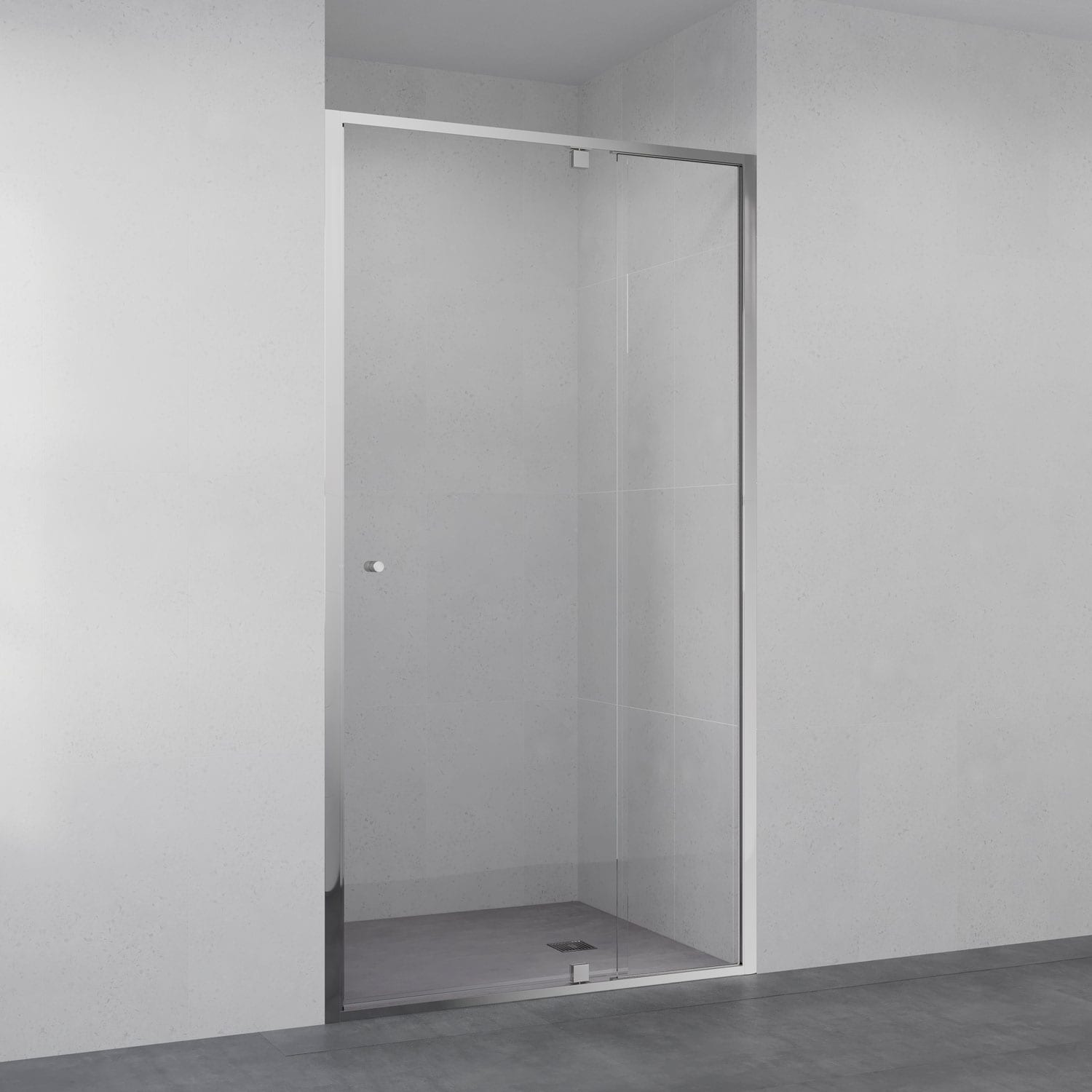 Jade 601 Shower Screen with Right Inline Panel