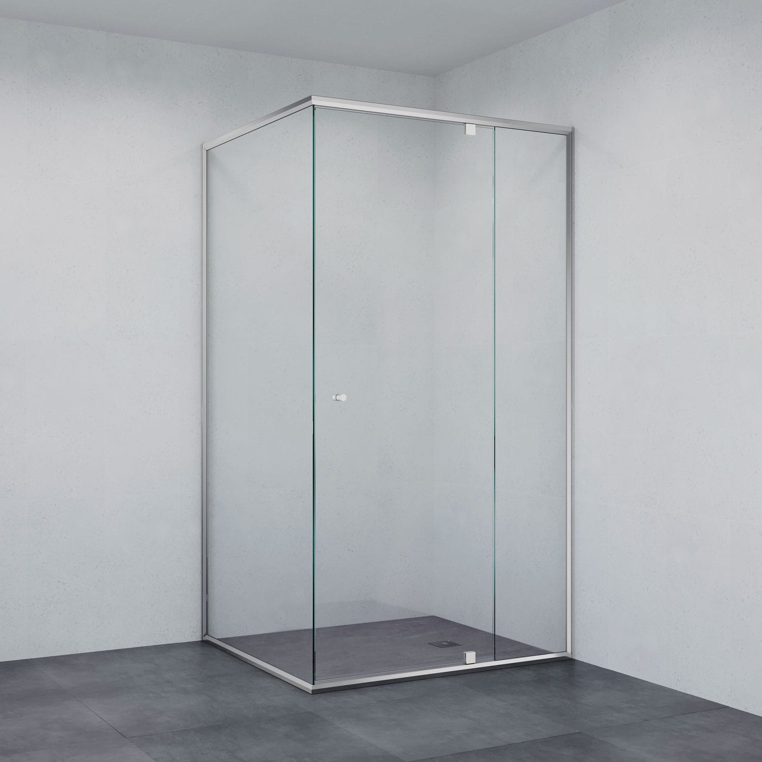 Maya 303R Shower Screen with Inline Pivot Door