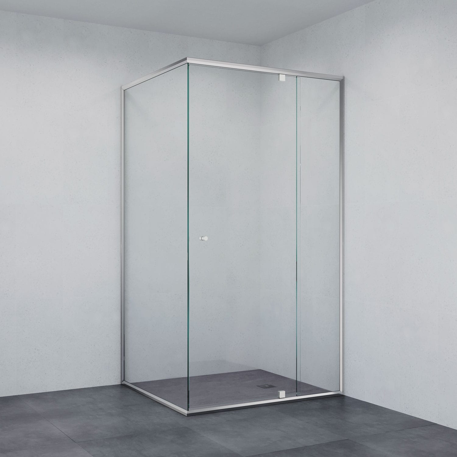 Maya 313R Shower Screen with Overlap Pivot Door