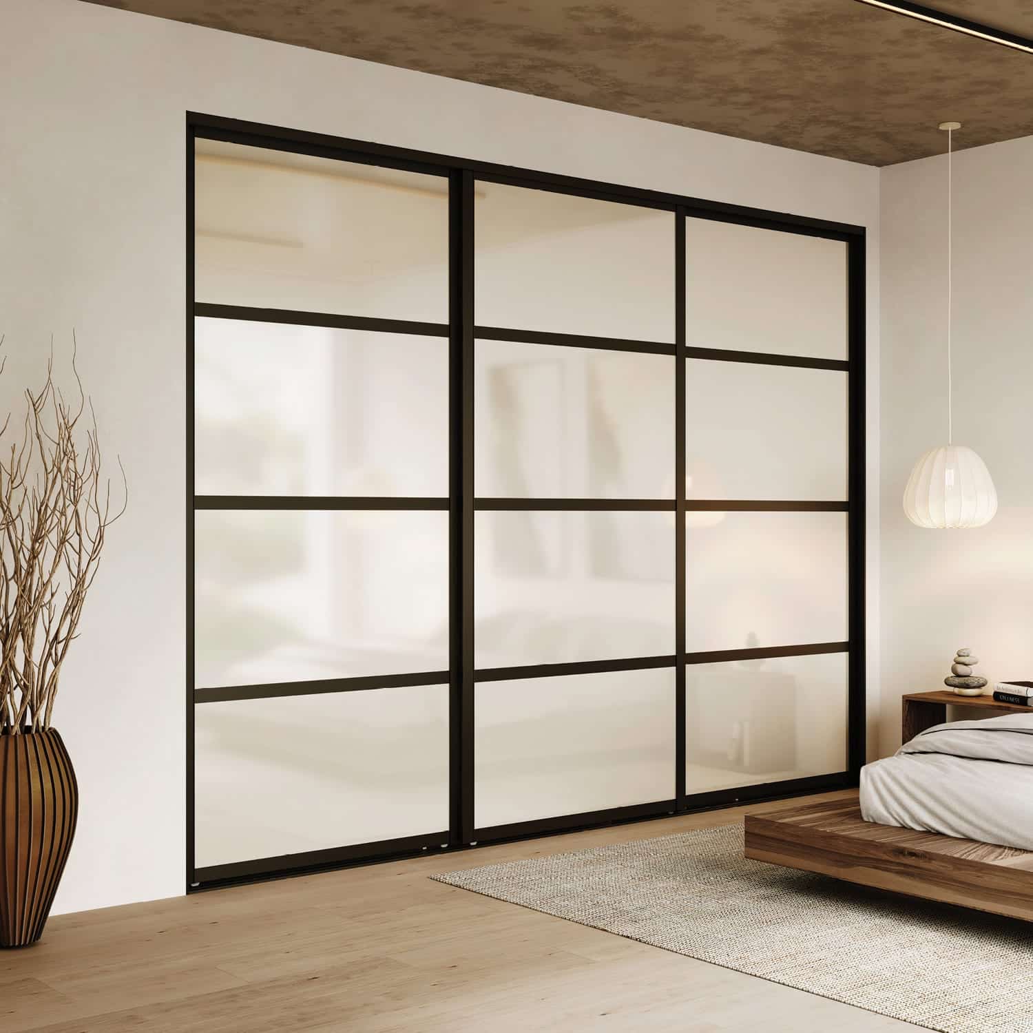 Zen Glass Wardrobe Doors